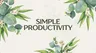 Foto do perfil de Simple Productivity
