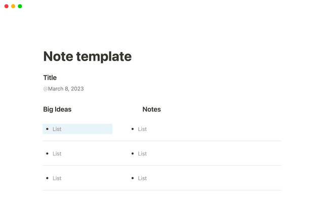 Cornell notes to flash cards