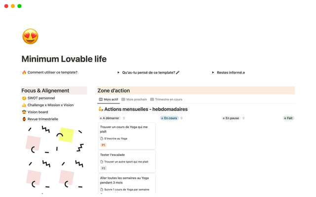 Minimum Lovable life